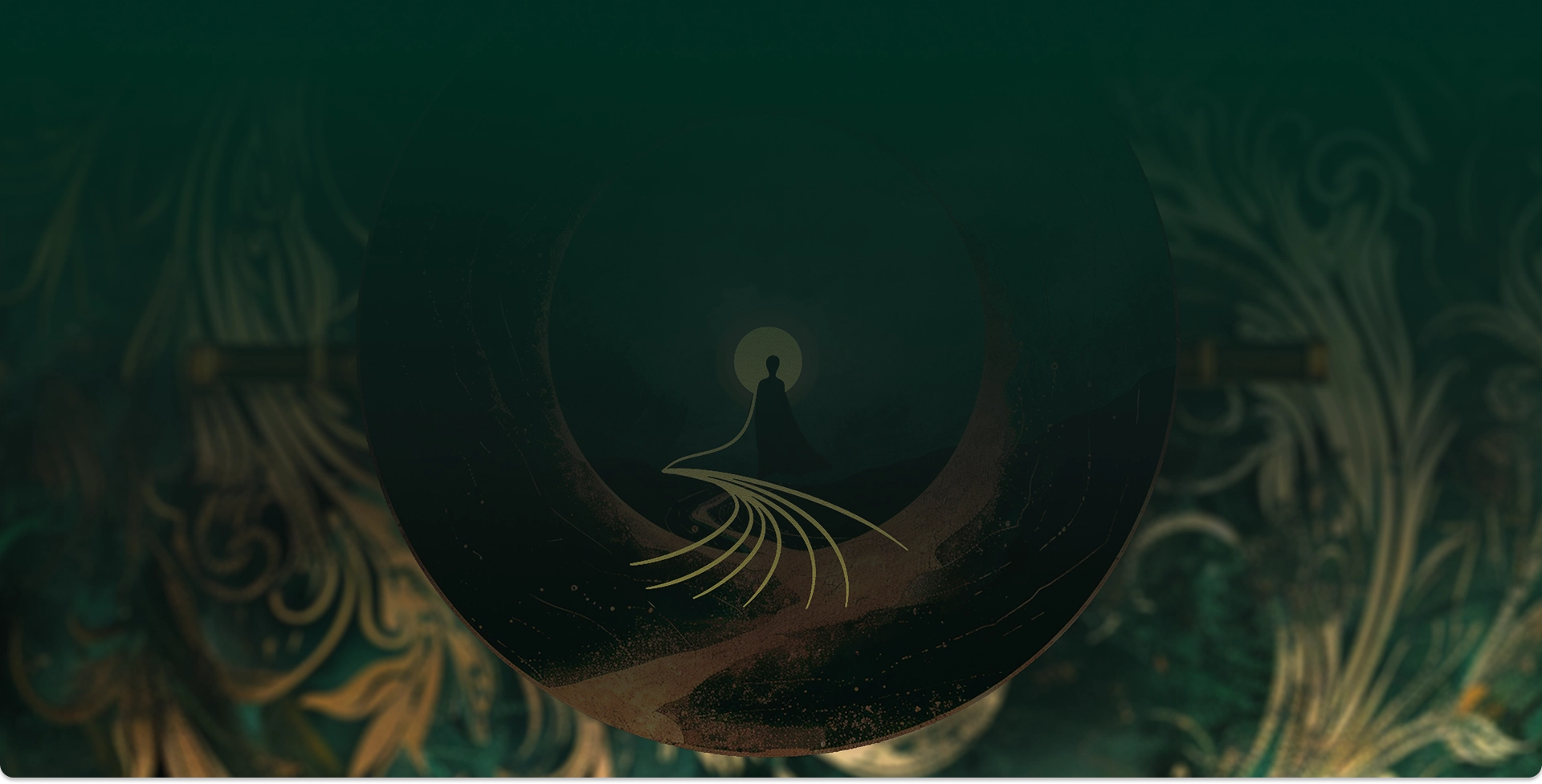 Spiritual and tranquil background